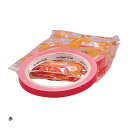 【結束梱包用品】【バックシーラー用テープ PET25】【 赤】 13007RED