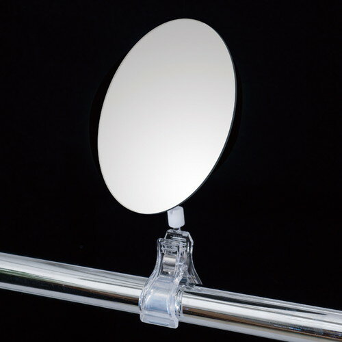 【クリップ付アクリルミラー楕円】【大クリップ】 58808-2*