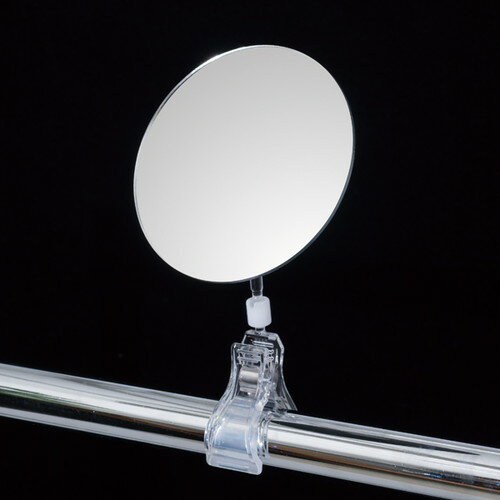 【クリップ付アクリルミラー丸型】【大クリップ】 58809-2*