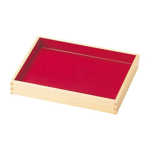 【ひのき惣菜盆(朱/黒)】【中】 50465***