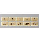 【サイドワゴン/テーブルナンバー】【 テーブルナンバー 和風タイプ】【 BJ25チークー30】 EBJ25-30