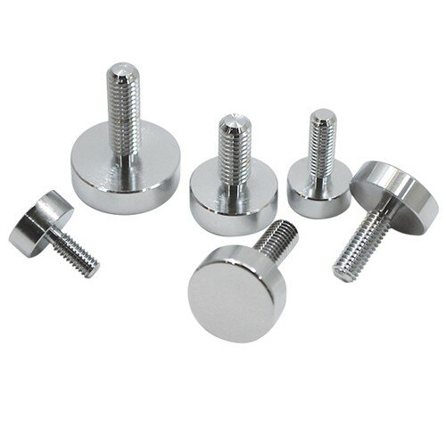 【スカルプ】【デコレイト装飾平小ネジフラットφ16×5】【L10】 SCPAB365 ｜ 飾りビス 化粧ナット ポピック 化粧ビス 飾りネジ 化粧ボルトナット ネジ飾り 化粧ボルト 飾りビスキャップ ビス化粧 飾りネジ