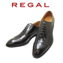 リーガル REGAL ストレートチップ811R AL ダークブラウン(濃 茶色ブラウン)革靴 メンズ用(男性用)本革(レザー)ワイド 日本製ビジネスシューズ マッケイ製法 ブリティッシュ トラッド ビジネス スーツ