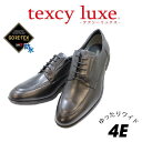 テクシーリュクス ウォーキングシューズ メンズ GORE-TEX（ゴアテックス）テクシーリュクス TEXCY-LUXE TU8006黒メンズビジネスシューズ ウォーキング シューズ メンズ用（男性用）本革（レザー） 革靴 消臭 防水 軽量 幅広 ワイド 4E 黒（ブラック）立ち仕事 スニーカー 感覚