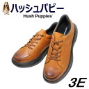 ハッシュパピー 靴 メンズ カジュアル M7124Tブラウン (茶色) HUSH PUPPIES スニーカーカジュアル レースアップシューズ レザースニーカー ...