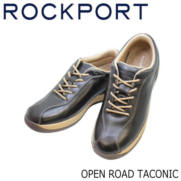 ROCKPORT ウォーキングシューズ ロックポート オープンロード タコニック ML0001 黒 (ブラック) メンズ シューズ 本革 革靴 メンズカジュアルシューズopen road taconic