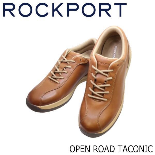 ROCKPORT ウォーキングシューズ ロックポート オープンロード タコニック ML0002 ブランディー (茶色) メンズ シューズ 本革 革靴 メンズカジュアルシューズopen road taconic