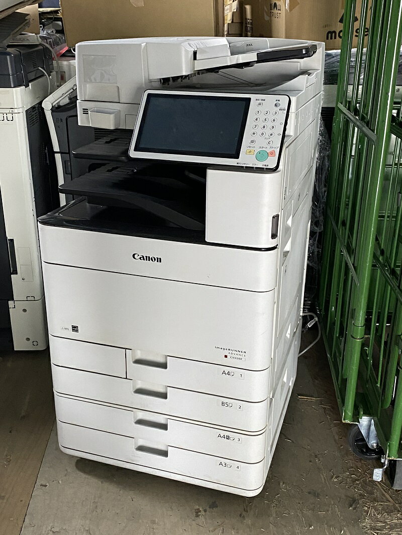 楽天市場 中古コピー機 整備済み Canon キャノン Ir Adv C5550f 高速 55枚印刷 無線 Wifi Mac 対応 A3 カラー 複合機 コピー機 2016年発売 コピー Fax プリンター スキャン 4段 カセット 手差し オフィス 事務所 Imagerunner Advance Npg 71 中古 Kanda