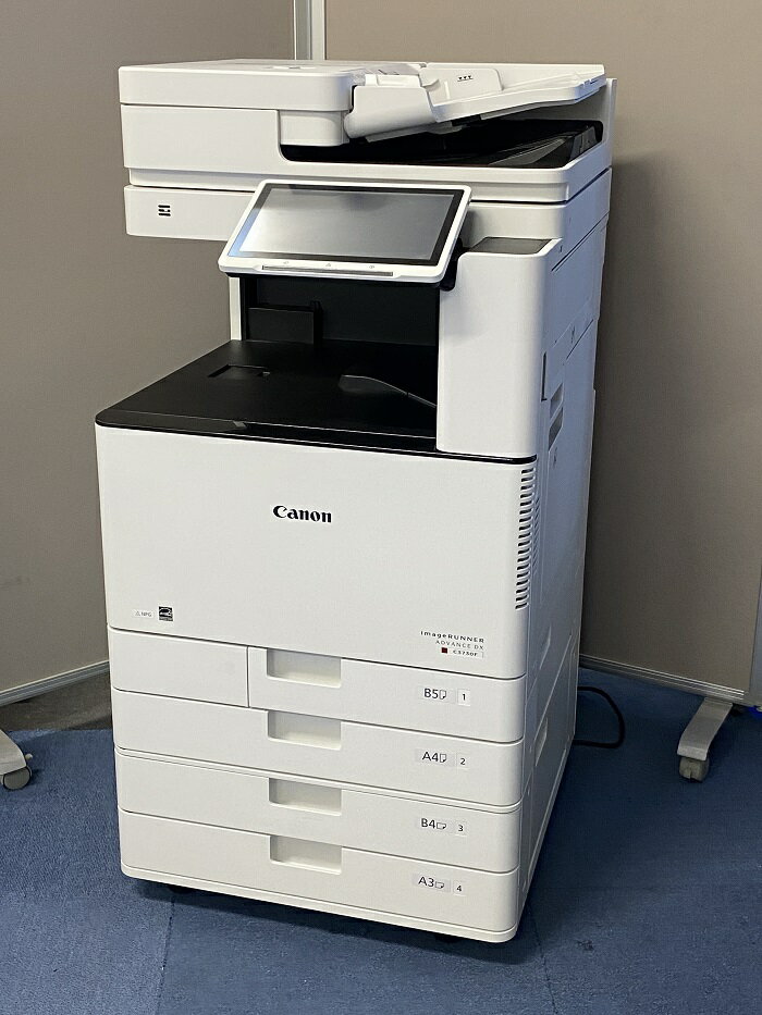 中古コピー機 Canon キャノン iR-ADV DX C3730F 2020年発売 高耐久モデル 無線 Wifi 対応 両面同時読み..
