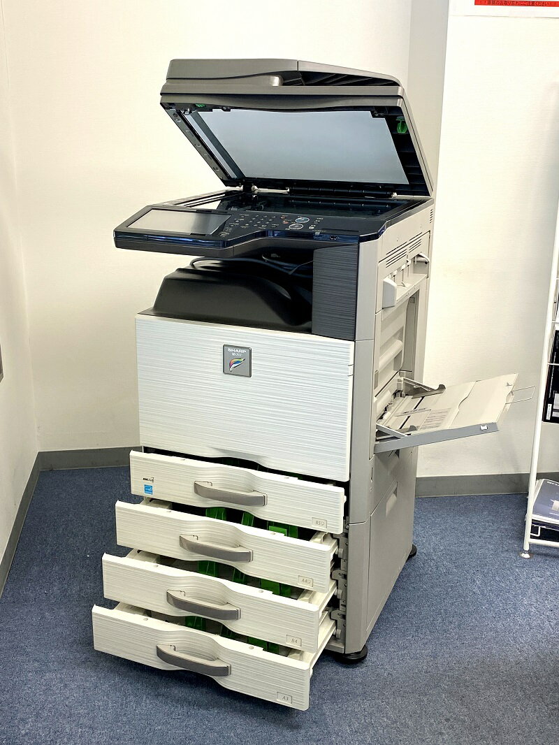 【中古コピー機】 台数限定セール！ SHARP シャープ MX-2517FN ◎整備済み 1ヵ月保証！ A3 カラー 複合機 コピー機 コピー FAX プリンター スキャン 4段 カセット 手差し LAN USB MX-23JTトナー対応 オフィス 事務所　印刷 【中古】