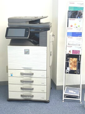 【中古コピー機】 整備済み 1ヵ月保証！ SHARP シャープ MX-2640FN 無線LAN Mac 対応 A3 カラー 複合機 コピー機 コピー FAX プリンター スキャン 4段 カセット 手差し LAN USB オフィス 事務所　印刷【中古】