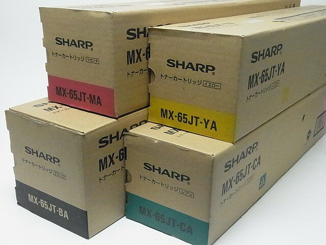 樂天商城 - シャープ MX-65JT 【純正】 トナー 4色セット