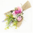 【造花 花束】カーネーション スワッグ ブーケ(造花ブーケ 造花スワッグ)