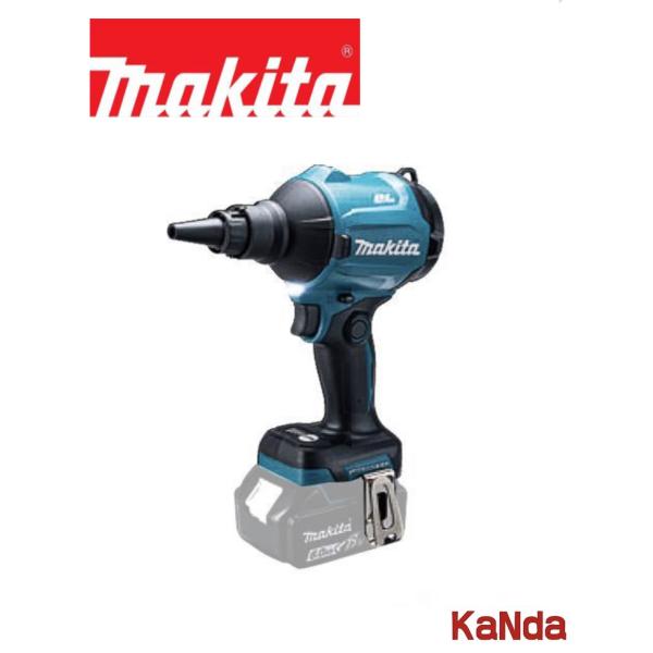 makita　マキタ　AS180DZ　充電式エアダスタ （本体のみ＋各種アタッチメント付） バッテリ・充電器・ケース別売