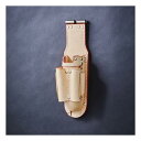 KNICKS ニックス TIT-103JOCDX チタン補強プレート入折畳式 3P充電ドライバーホルダー 腰袋 腰道具 工具差し チェーン式 金具