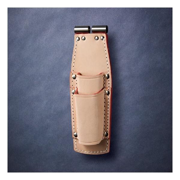 KNICKS　ニックス　TIT-201PLDX　チェーン式/親子2段ペンチホルダー　【TITプレート補強入り】　腰袋　腰道具　工具差し　チェーン式　金具