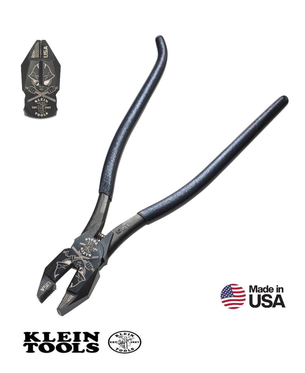 KLEINTOOLS　クラインツール　D2000-7CST1　鉄筋工事用プライヤー　9インチ...