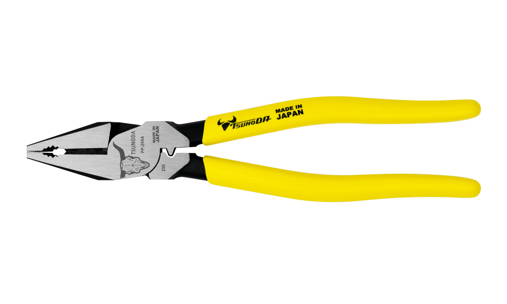 Rakuten - TSUNODA　ツノダ　PP-225A　電工パワーペンチ　圧着機能付き225mm
