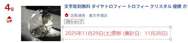 KANDA生活館の文字彫刻無料 ダイヤトロフィー トロフィー クリスタル 優勝 ガラス バスケ サッカー 野球 ゴルフ スポーツ 表彰 名入れ 卒業 卒団 記念品 景品 コンペ MVP 高級 おしゃれ キレイ モダン｜アングル2
