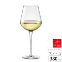 ワイングラス 【インアルト ウノ ステム S 380ml】 ボルミオリロッコ イタリア製 業務用 プロ仕様 耐久性 強度 ブランド 赤 白 無鉛クリスタル 人気