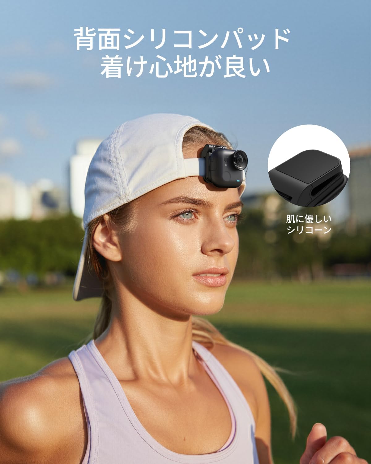 TELESIN Inta360 GO Ultra 用 多機能ハットクリップ バックパッククリップ 磁気吸...