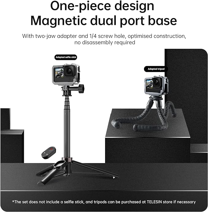 TELESIN GoPro Hero 11 10 9 ����� �� ������ ������ ����ߥ˥����� ������ɥ��塼�ޥ�����դ� �����ץ� �� �ե졼�� ��������󥫥���� ���������꡼