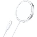 ワイヤレス充電器 for Magsaf充電器 マグネット式 最大15W出力 QI充電器 USB-Cアダプタ対応 強力磁気 for phone14/13/12シリ...