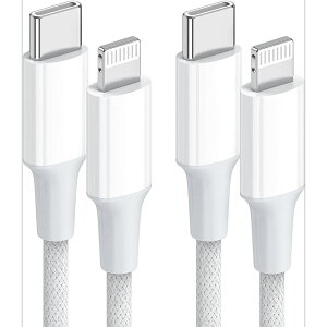 ライトニングケーブル USB-C iphone充電ケーブル 20W対応 タイプC 充電ケーブル急速充電&同期 ナイロン編み ライトニング 充電ケーブル 超高耐久 type-c to Lightningケーブル usb c ケーブル タイプc ライトニングデータiPhone 14/13/12 Pro Max/11/X/MacBookなど各種対応