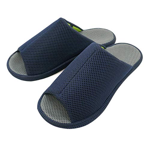 [オクムラ] 3Dコンフォートスリッパメッシュタイプ LLサイズ (ネイビー)