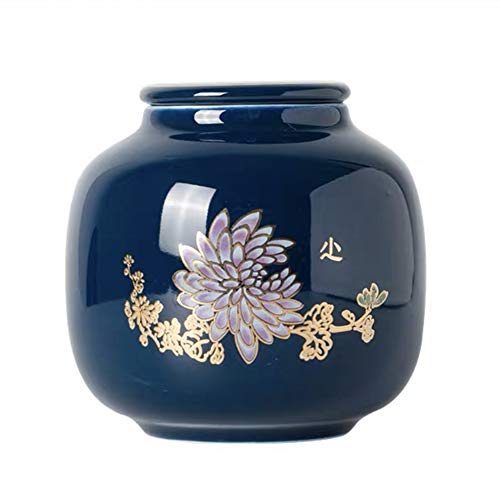 WooJoo 菊ミニ骨壷・底面直径4.3cm×高さ7.5cm,手元供養・分骨つぼ・骨壺・遺灰・遺骨入れ・納骨容器・袖珍骨壷 (style1)