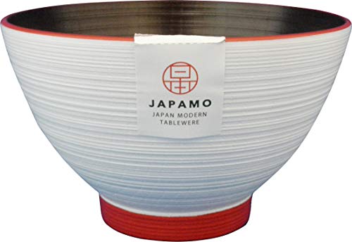 イシダ 日本製 お椀 JAPAMO 汁椀 白磁 12×12×7.5cm