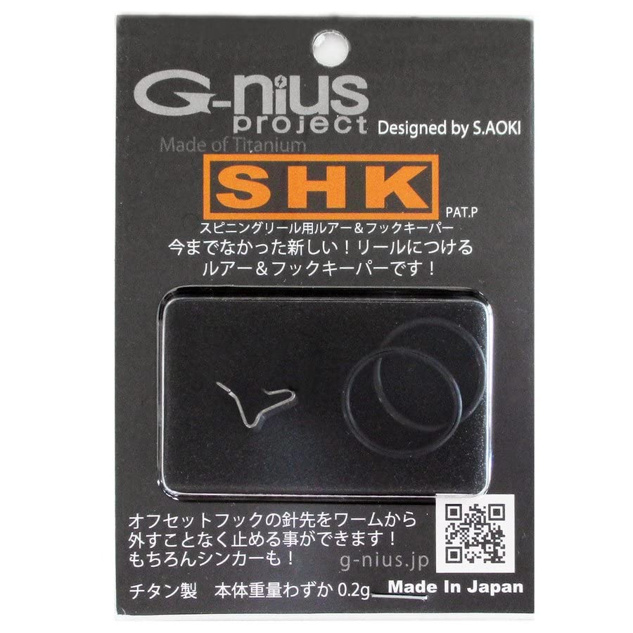 ジーニアスプロジェクト(G-nius Project) SHK（スピニングリールフックキーパー）チタン