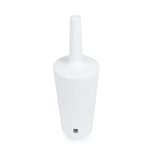umbra トイレブラシ ケース付き ホワイト CORSA 21004478660 umbra トイレブラシ ケース付き ホワイト CORSA 21004478660