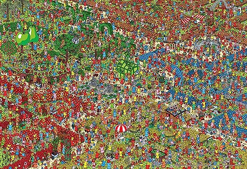 ビバリー(BEVERLY) 【日本製】ビバリー 1000マイクロピース ジグソーパズル Where's Wally? はなをくすぐる夢の花園(2