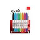Sharpie シャーピー ツイン 油性マーカー 8色セット F 中字/UF 極細 油性ペン 2065409