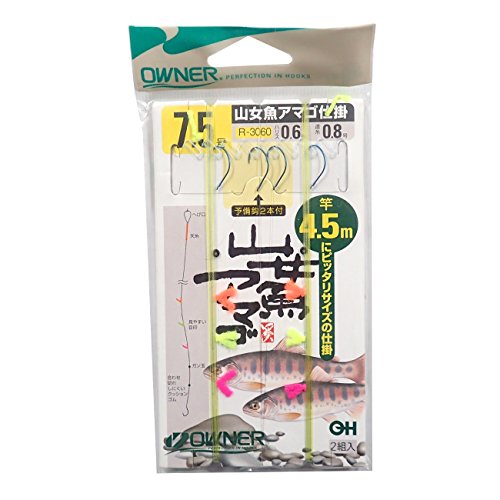 4.5-7.5号-/4.5-7.5/R-3060・Style:4.5-7.5号・パッケージ個数:1・アマゴ半スレ竿にあわせて長さピッタリ。