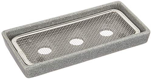 ナカムラ商事 【お墓用線香立】 小雪(陶器の線香皿)