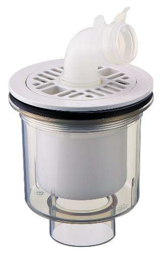 樂天商城 - SANEI(サンエイ) 洗濯機排水トラップ VU、VPパイプ兼用 透明 H5550C-50