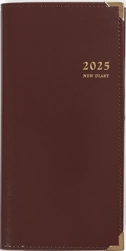 高橋 手帳 2025年 ウィークリー ニューダイアリー 3 ワイン No.81 (2024年 12月始まり)