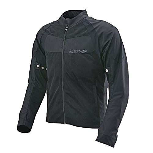 Underwear, Inner Wear - デイトナ(Daytona) バイク用 ジャケット 春夏 ソフトプロテクター付属 スポーツメッシュジャケット HBJ-058 ブラック XLサイズ