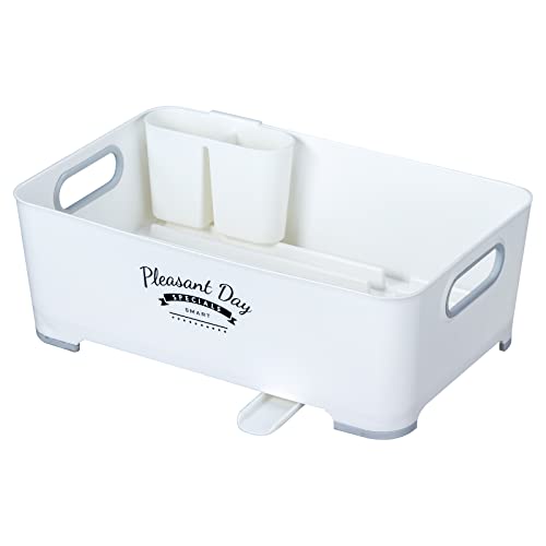 平和工業 スリム水切りバスケット ホワイト