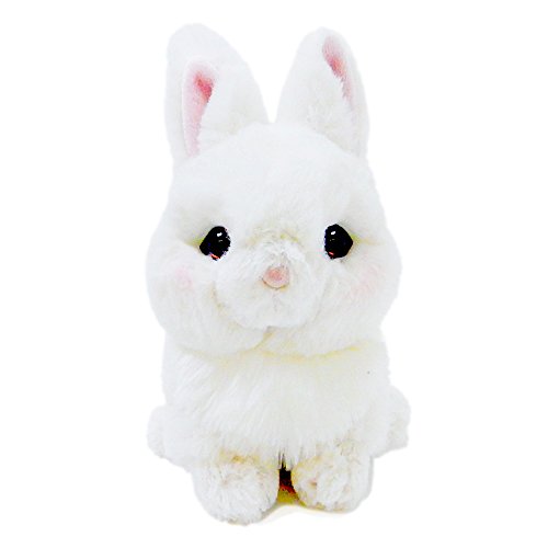 Rabbit - サンレモン(Sun Lemon) ラピヌ ドワーフホト 14.9×9×17.3cm ぬいぐるみ アニマル うさぎ P-4562