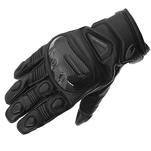 コミネ(KOMINE) バイク用 グローブ GK-851 カーボンプロテクトウインターグローブ Black M