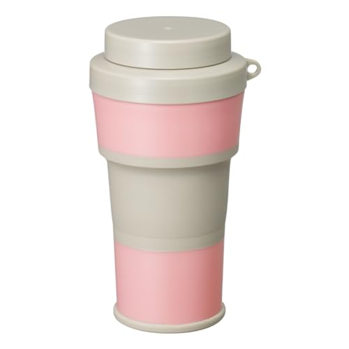 イセトウ(Isetou) 折りたたみ ボトル Cottle (コトル) ストロベリーラテ 450 幅9.4×奥行8.5×高さ8.2~16..