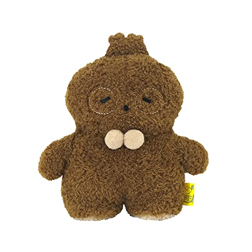 樂天商城 - サンレモン(Sun Lemon) ふわふわたっとん どぐう S 13.8×6.3×15.5cm ぬいぐるみ アニマル P-8792