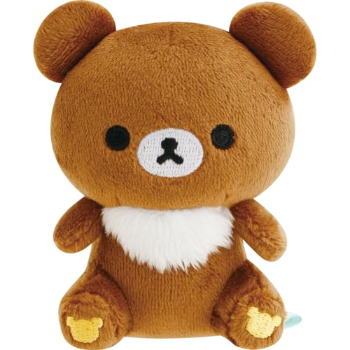 Rilakkuma - サンエックス(San-X) リラックマ ｢すてきなお家｣ てのりぬいぐるみ チャイロイコグマ MO93001 サイズ：H75×W60×D40mm