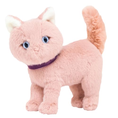 Rakuten - サンレモン ジョリィ ねこのぬいぐるみ ふりむき PK 16×9×16cm キュート かわいい ピンク JOLLY おしゃれな猫 P-9962