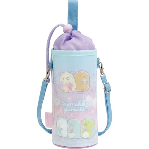 サンエックス(San-X) すみっコぐらし ペットボトルポーチ ブルー CA62102 H230×90φ