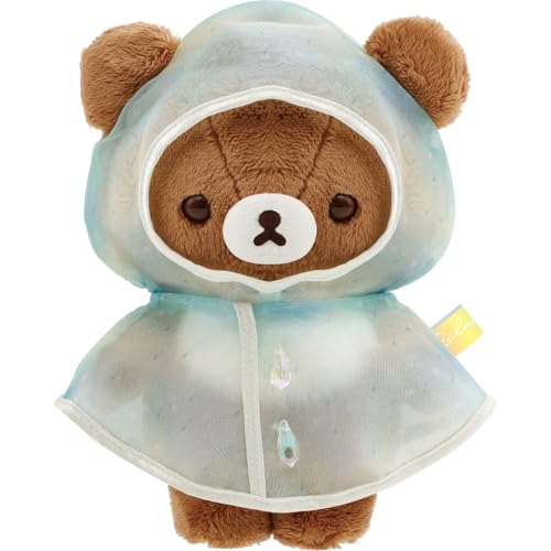 Rilakkuma - サンエックス(San-X) リラックマ ｢雨のち晴れのリラックマ｣ ぬいぐるみ チャイロイコグマ MO98301 H180×W145×D95mm