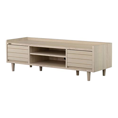 佐藤産業 TWICE テレビ台 ローボード 幅120cm 奥行40cm 高さ37.5cm オークホワイト 43型対応 美しい木..
